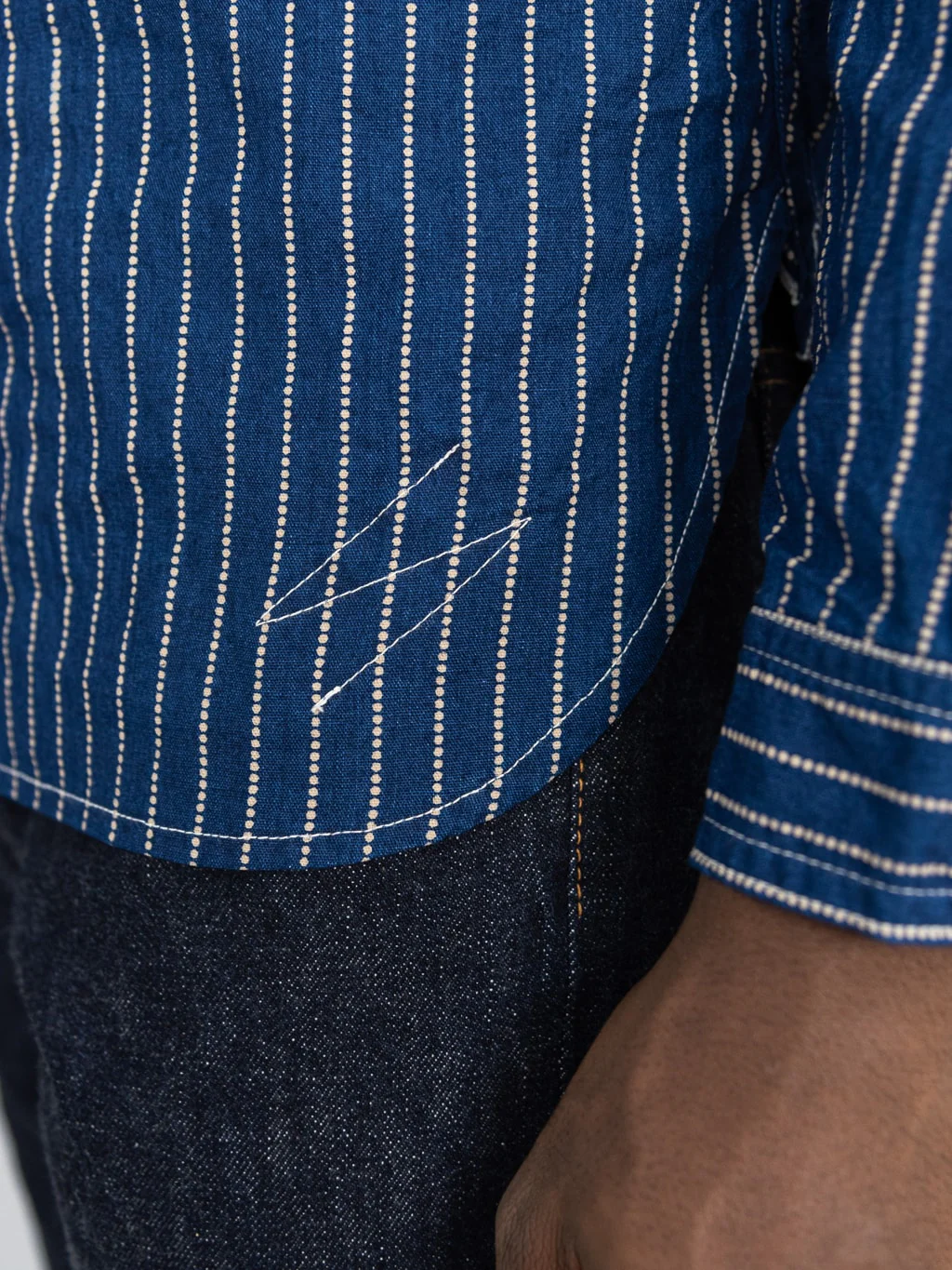 The Rite Stuff  Bulldog Wabash Work Shirt (Indigo) - Image 9