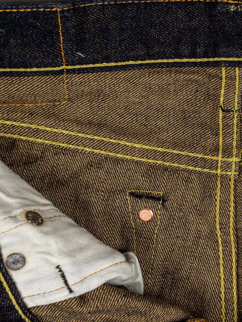 The Strike Gold 2105 Brown Weft Slim Straight Jeans - Image 13