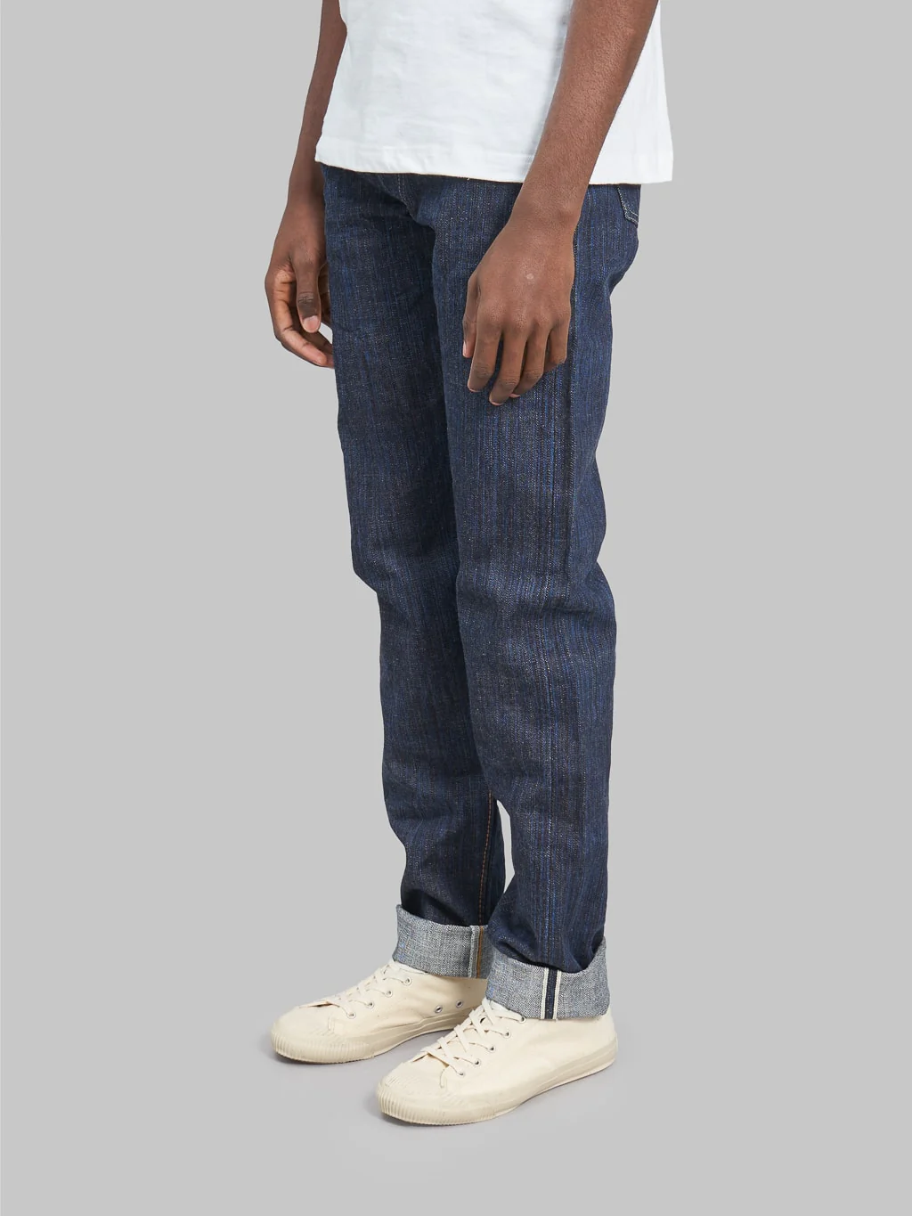 The Strike Gold 8104 "Shower Slub" Straight Tapered Jeans - Image 3