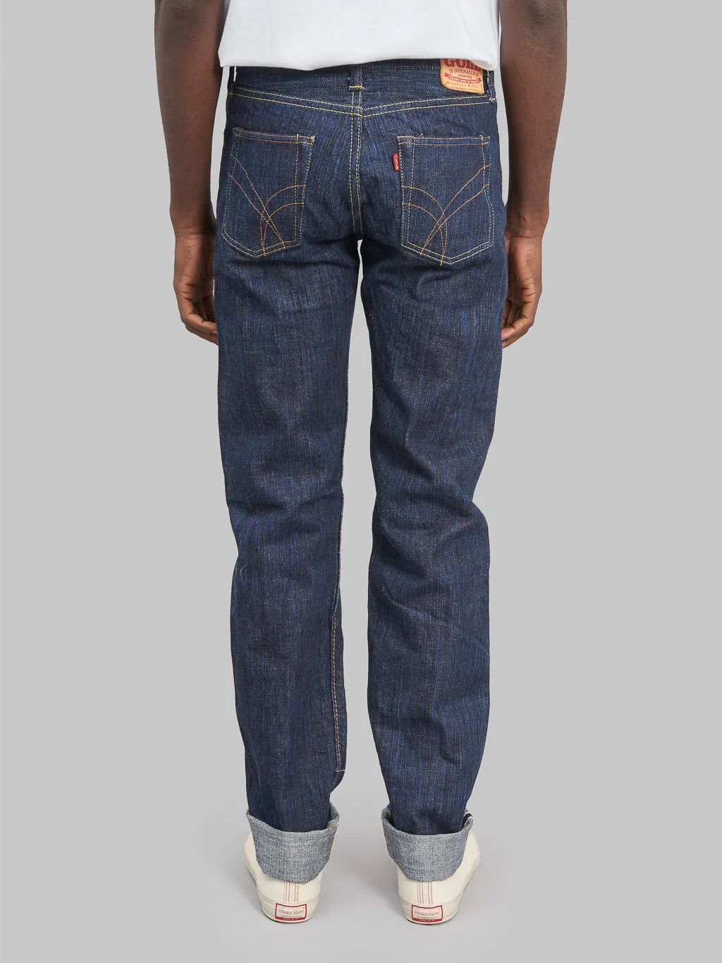 The Strike Gold 8104 "Shower Slub" Straight Tapered Jeans - Image 4