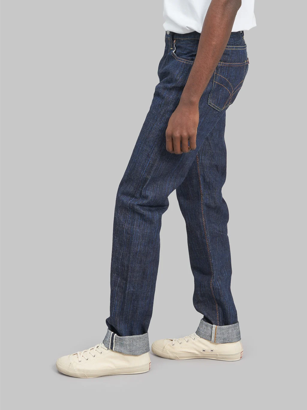 The Strike Gold 8104 "Shower Slub" Straight Tapered Jeans - Image 5