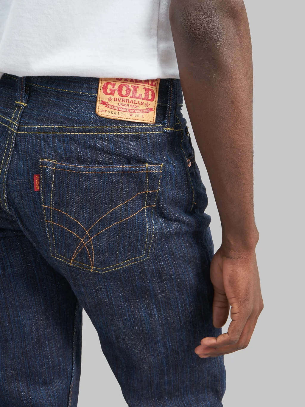 The Strike Gold 8104 "Shower Slub" Straight Tapered Jeans - Image 7