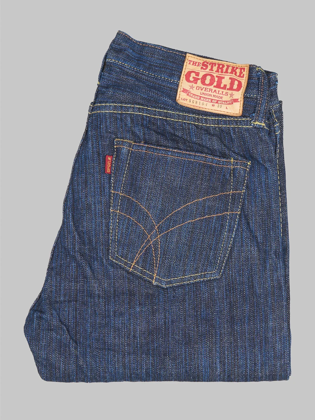 The Strike Gold 8104 "Shower Slub" Straight Tapered Jeans - Image 9