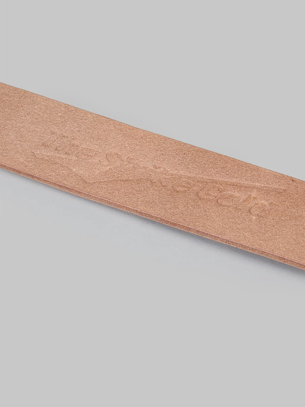 The Strike Gold Leather Belt Tan - Image 6