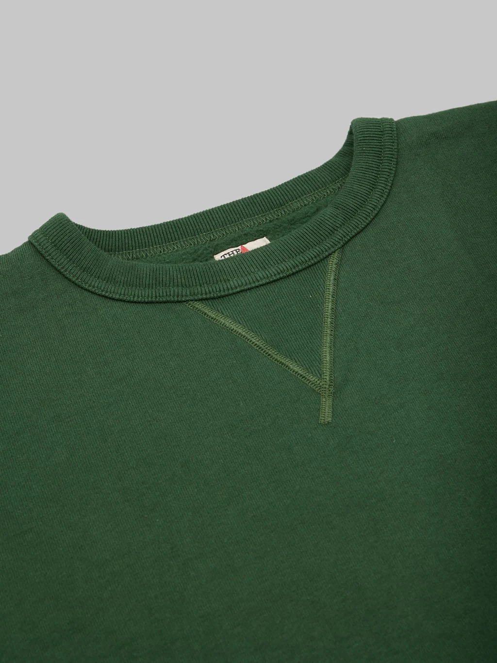 The Strike Gold Loopwheeled Sweatshirt Green - Image 8