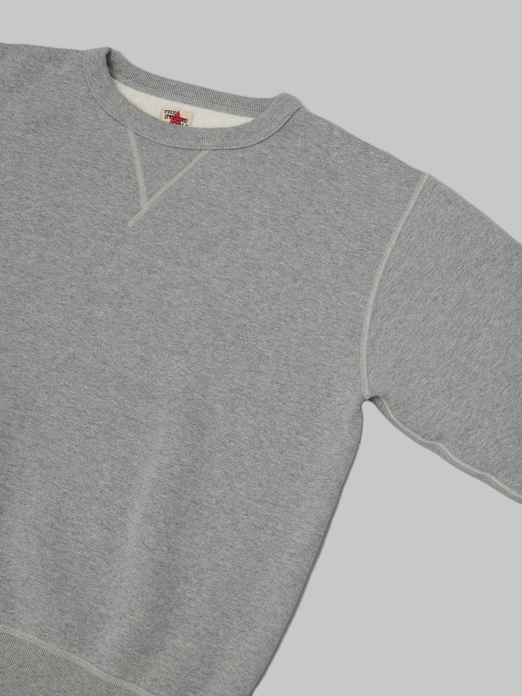 The Strike Gold Loopwheeled Sweatshirt Grey - Image 11