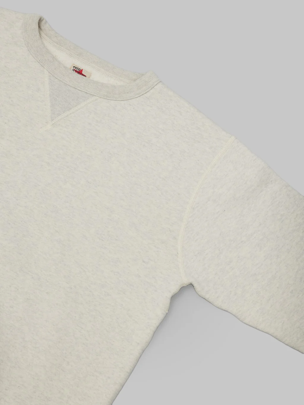 The Strike Gold Loopwheeled Sweatshirt Oatmeal - Image 12