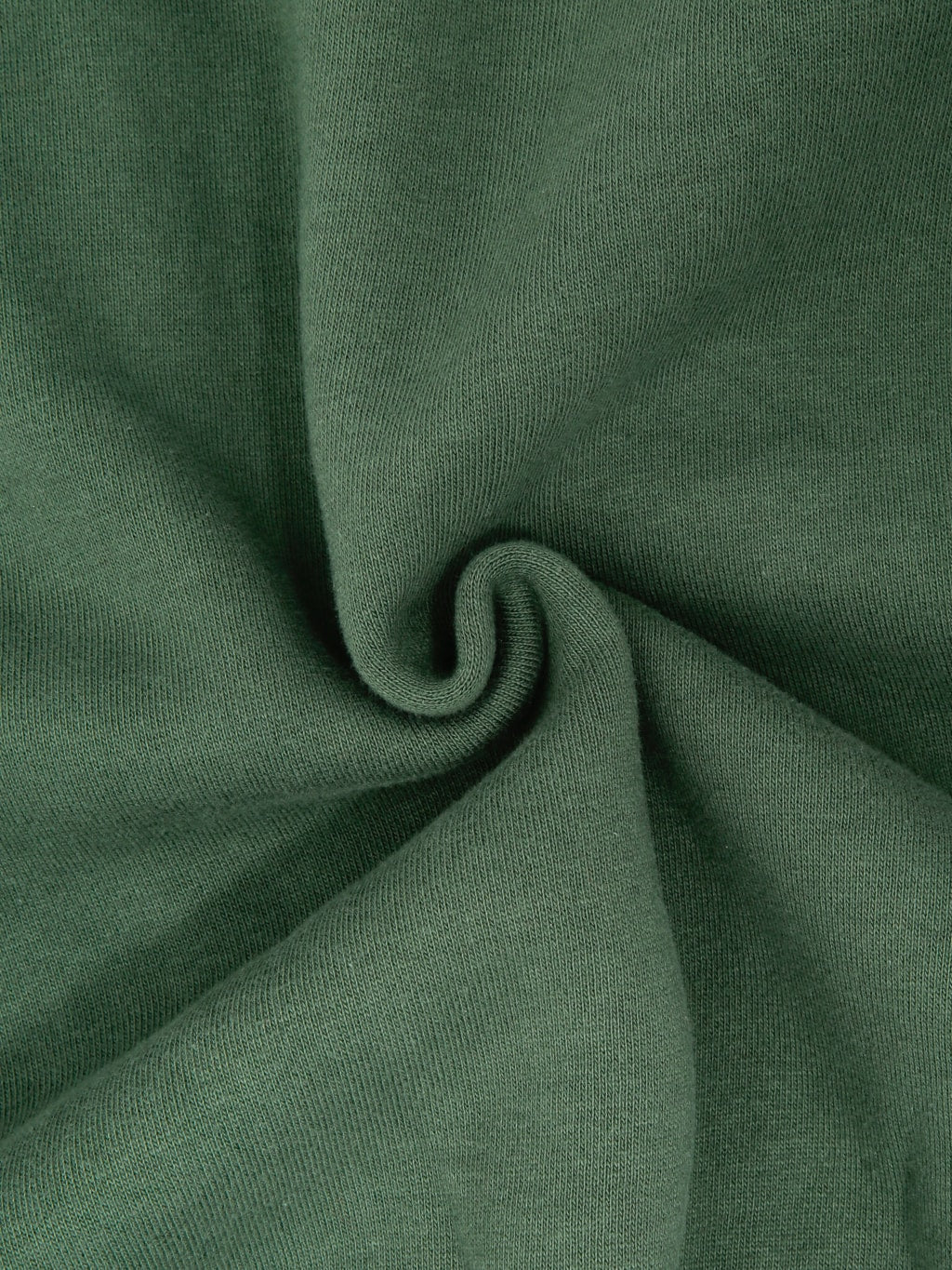 The Strike Gold  Loopwheeled Zip Hoodie Green - Image 15