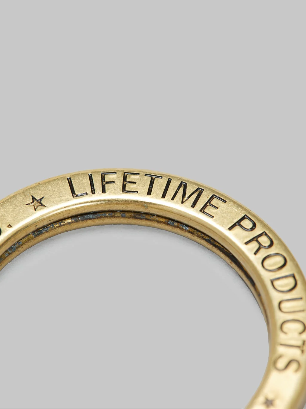 UES Brass Key Ring - Image 3