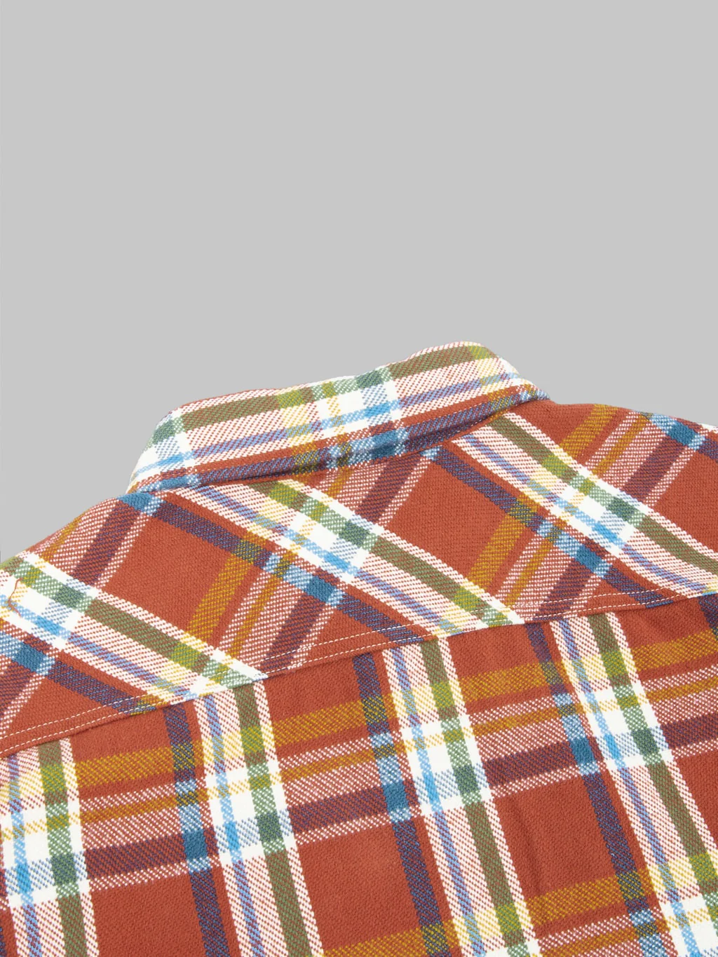 UES Heavy Flannel Shirt Red - Image 15