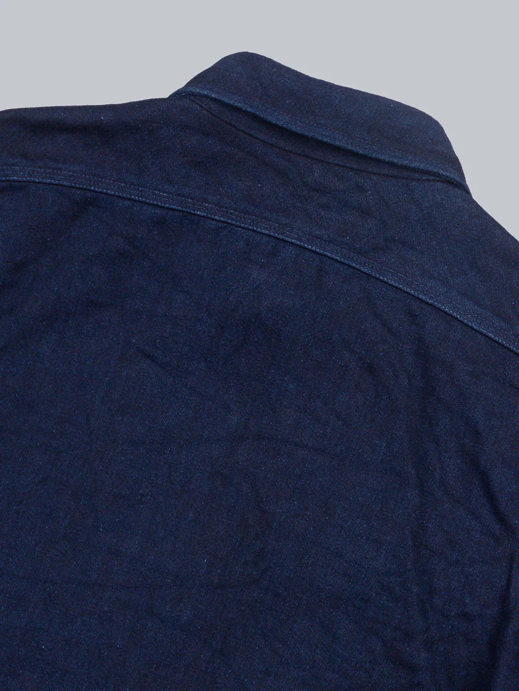 UES Indigo Extra Heavy Indigo Tricotine Shirt - Image 10