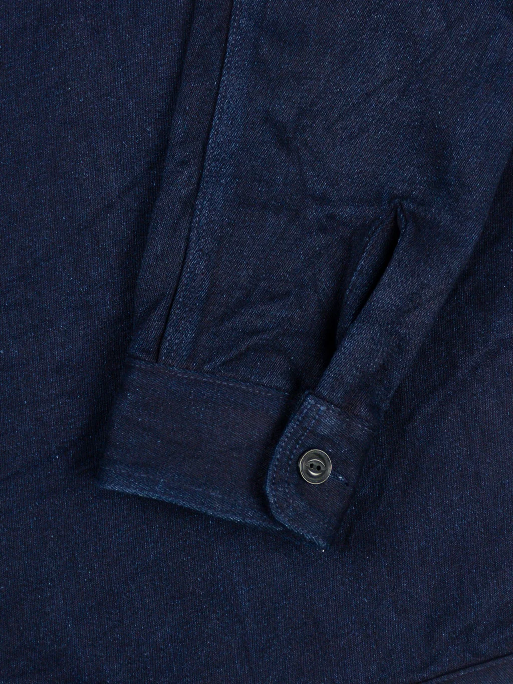 UES Indigo Extra Heavy Indigo Tricotine Shirt - Image 14