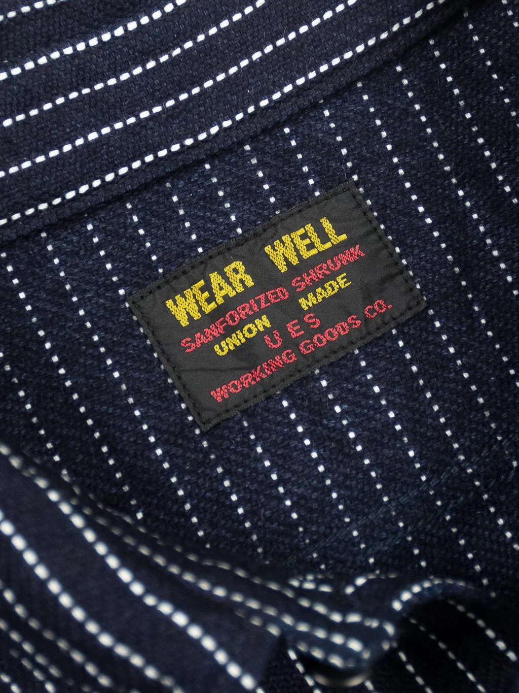 UES Indigo Stripe Heavy Flannel Shirt - Image 18