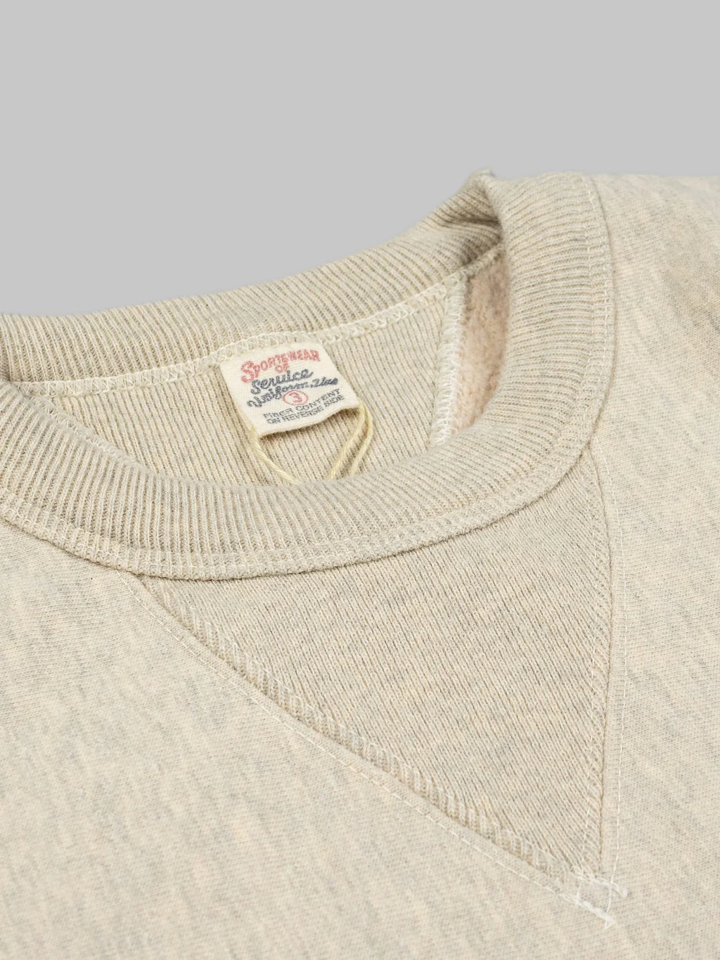 UES New Purcara Sweatshirt Oatmeal - Image 7