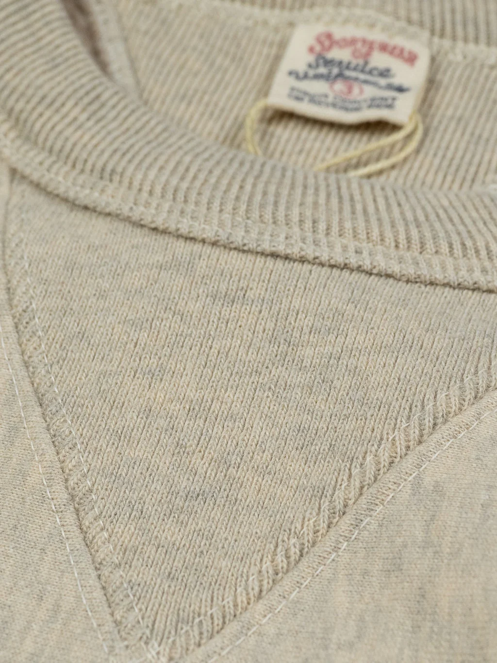 UES New Purcara Sweatshirt Oatmeal - Image 8