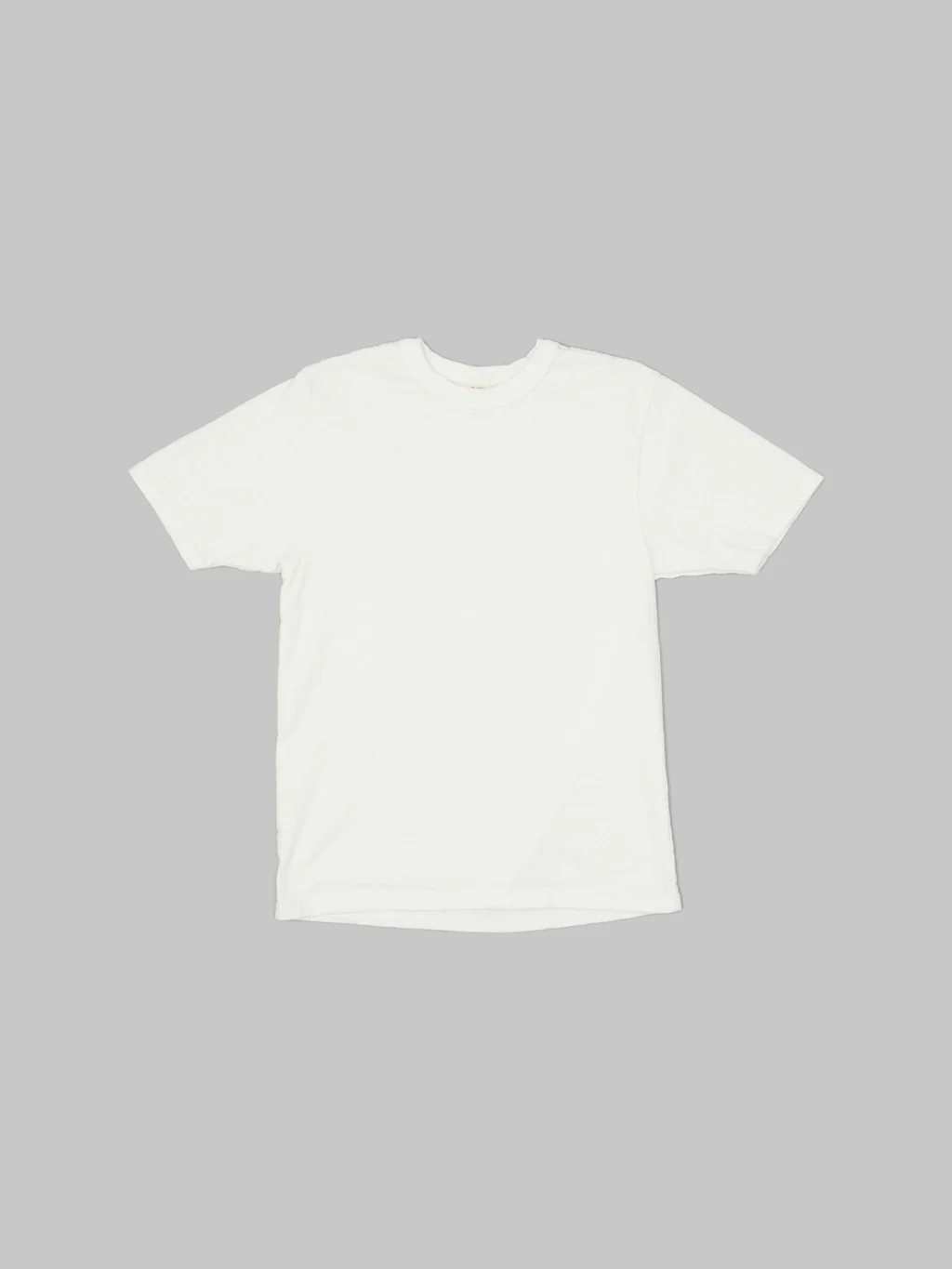 UES No.8 Slub Nep Short Sleeve T-Shirt White