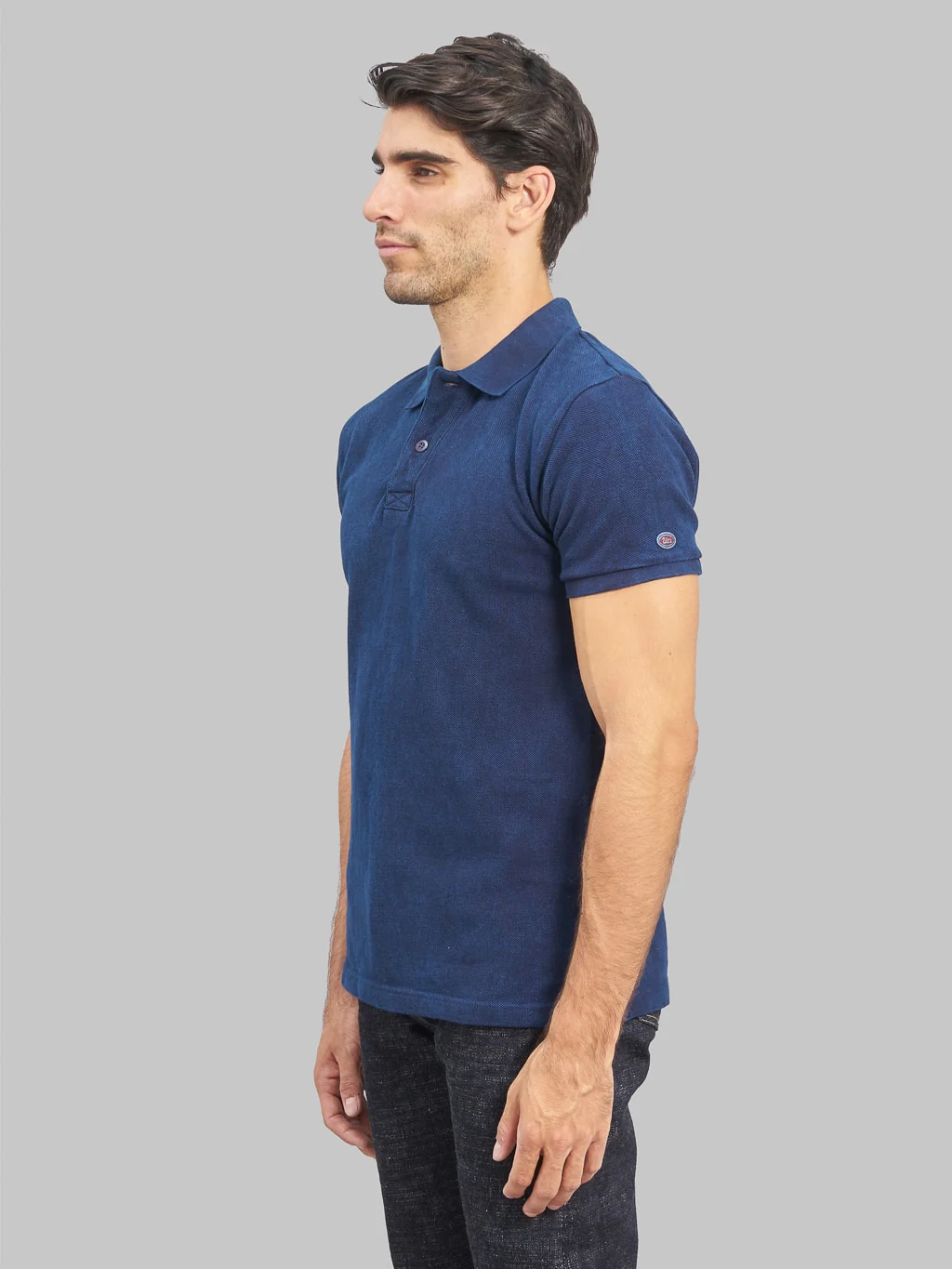 UES Polo Shirt Indigo - Image 3