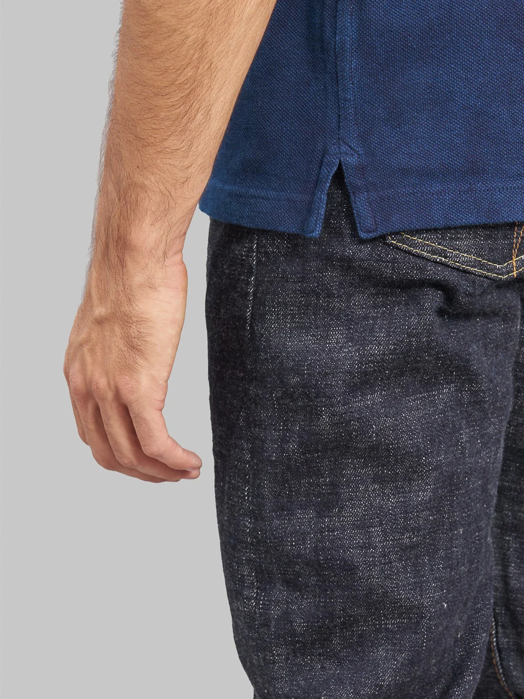UES Polo Shirt Indigo - Image 6