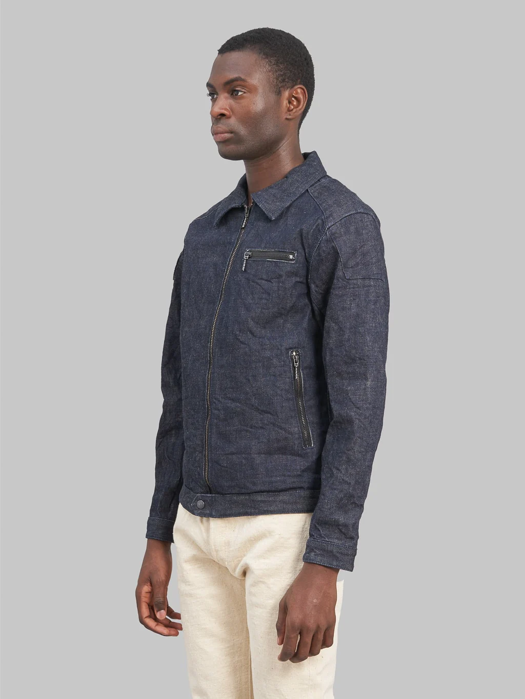 UES Single Riders Denim Jacket - Image 3