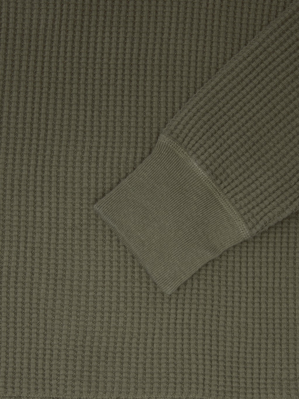 UES Thermal Big Waffle T-Shirt Brown - Image 12