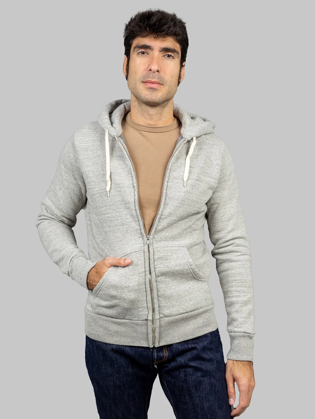 UES Zip Parka Grey - Image 4