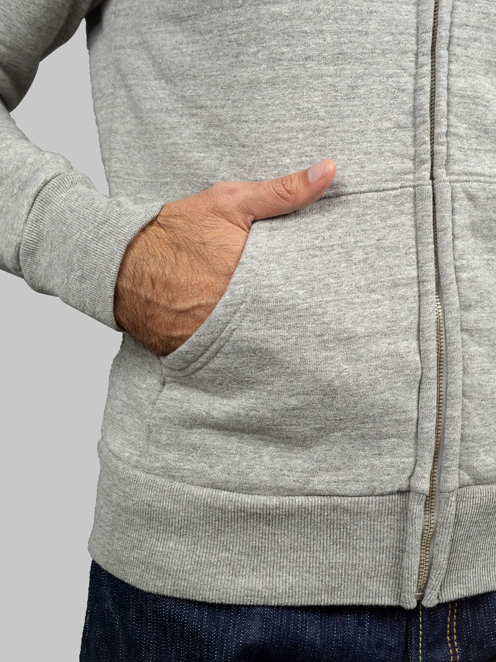 UES Zip Parka Grey - Image 7