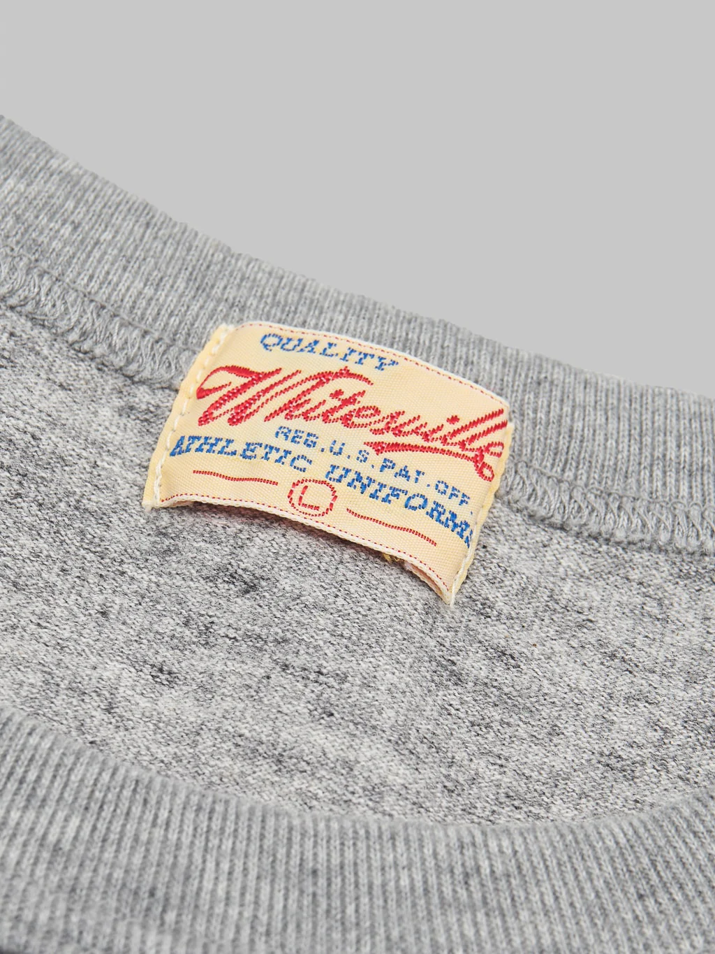 Whitesville Heavyweight Pocket T-Shirt Heather Grey - Image 12