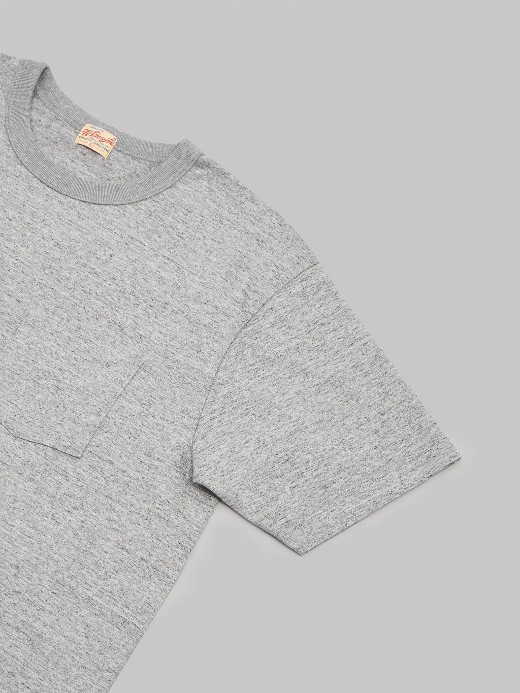 Whitesville Heavyweight Pocket T-Shirt Heather Grey - Image 7