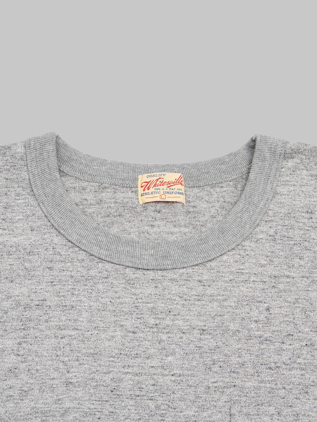 Whitesville Heavyweight Pocket T-Shirt Heather Grey - Image 8
