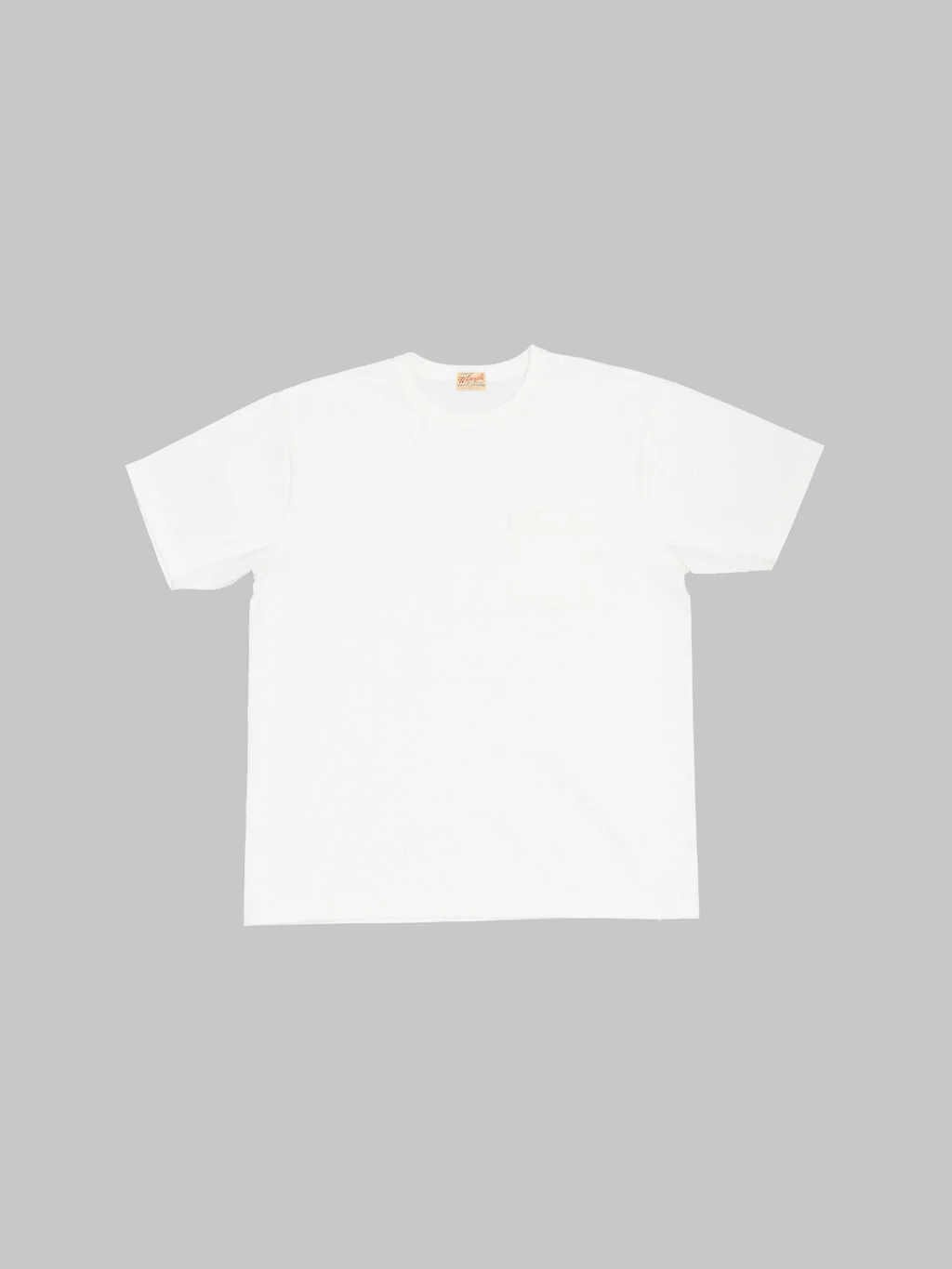 Whitesville Heavyweight Pocket T-Shirt White - Image 5
