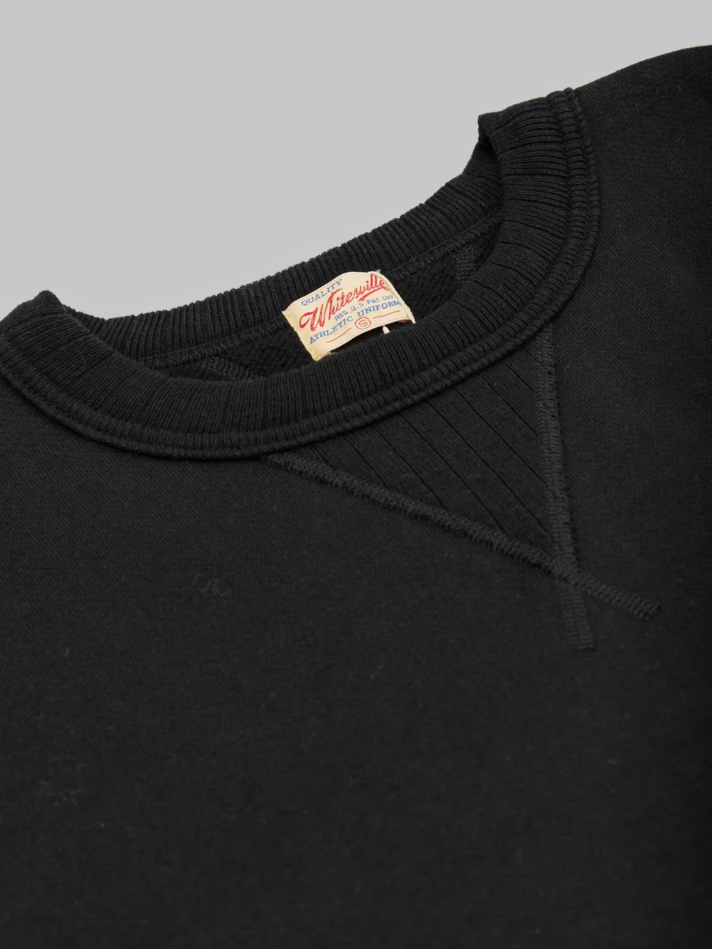 Whitesville Loopwheel Sweatshirt Black - Image 12