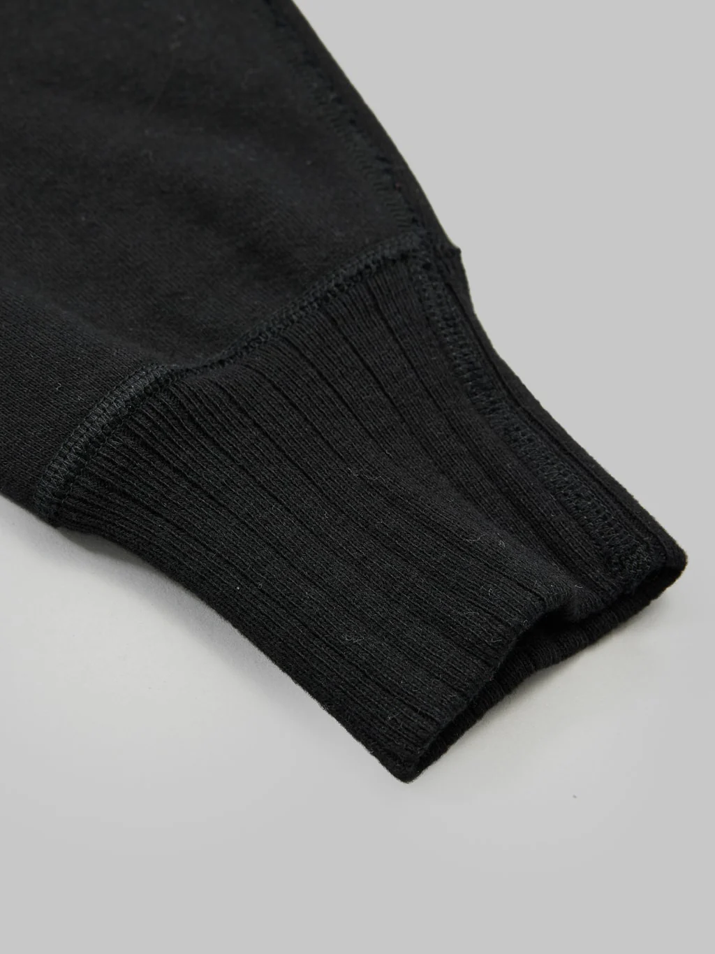 Whitesville Loopwheel Sweatshirt Black - Image 13