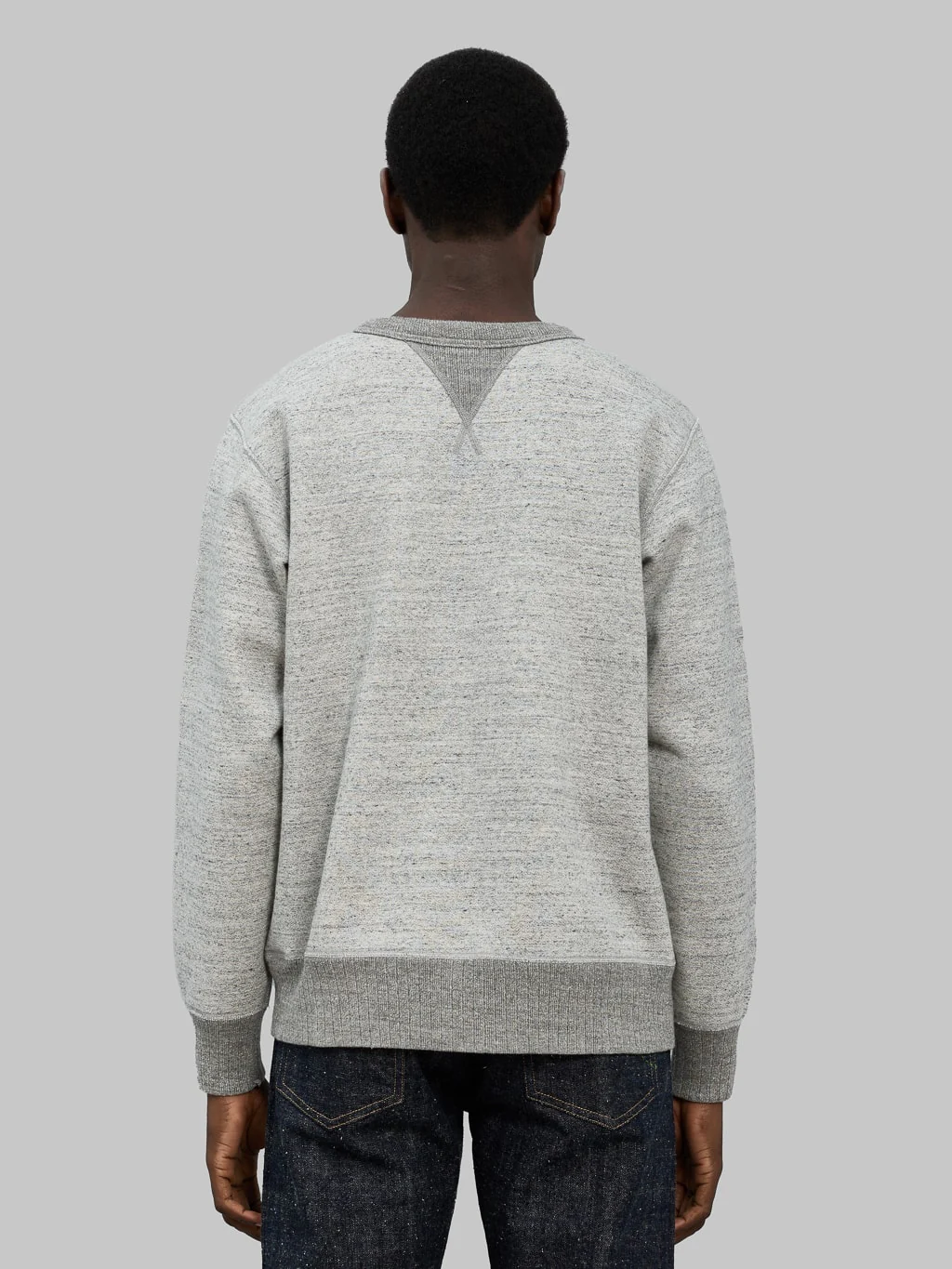 Whitesville Loopwheel Sweatshirt Heather Grey - Image 3
