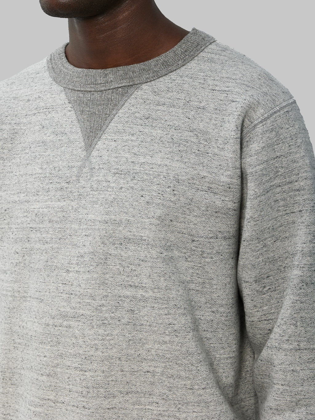 Whitesville Loopwheel Sweatshirt Heather Grey - Image 5