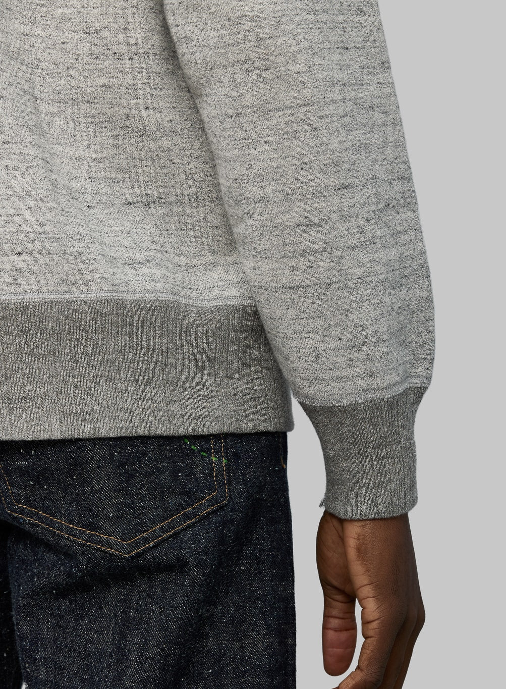 Whitesville Loopwheel Sweatshirt Heather Grey - Image 6