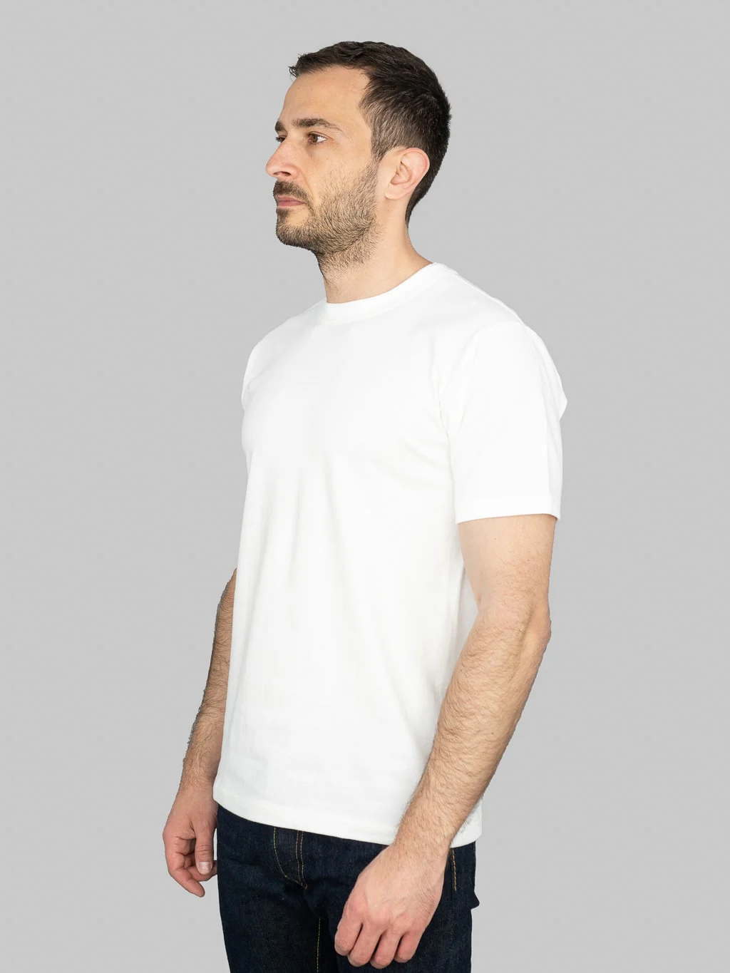 Whitesville Tubular T-Shirt White (2 Pack) - Image 3
