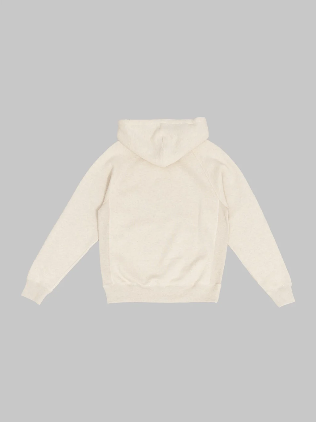 Wonder Looper Pullover Hoodie Fleeced Foxfibre® Oatmeal - Image 5